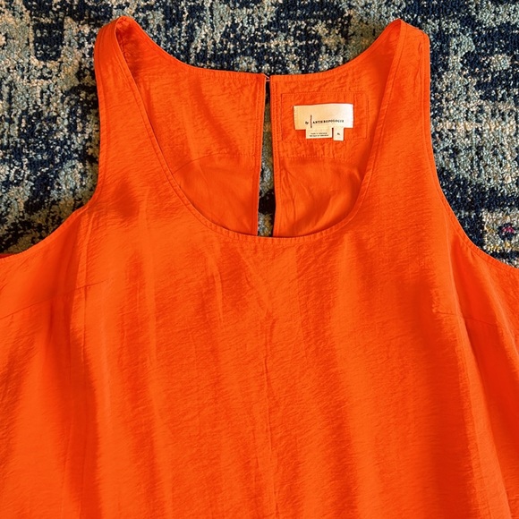 Anthropologie Orange Maxi Dress - Picture 4 of 9